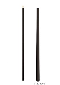 tap za brid za bilijar i snooker 147 cm 2-dijelni od crnog drveta