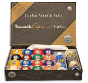 Biljarske lopte Aramith Tournament Pro Cup Value Pack 57,2 mm